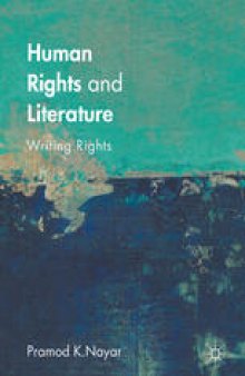 Human Rights and Literature: Writing Rights