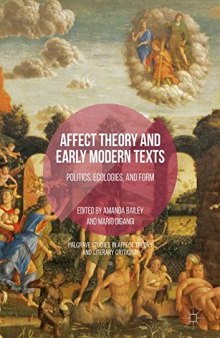 Affect Theory and Early Modern Texts: Politics, Ecologies, and Form 