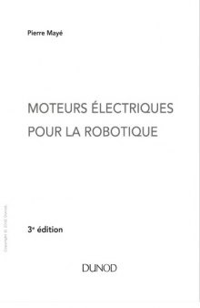 Moteurs electriques pour la robotique