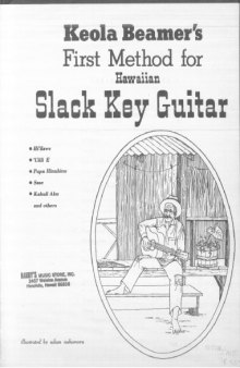 Keola Beamer’s First Method for Hawaiian Slack Key Guitar