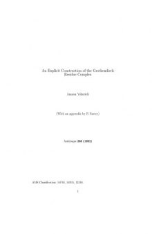 An Explicit Construction of the Grothendieck Residue Complex [preprint version]