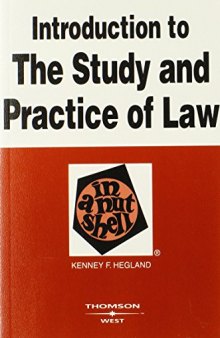 Introduction to the Study and Practice of Law