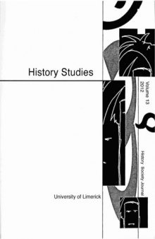 History Studies : University of Limerick History Society Journal