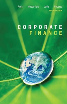 Corporate Finance Canadian 7th Edition