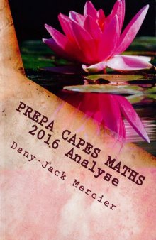 Prepa CAPES maths 2016 : analyse