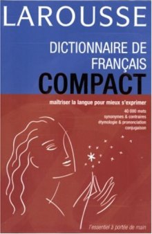 Larousse dictionnaire de francais compact