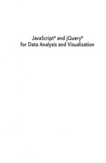 javascript and jQuery for Data Analysis and Visualization