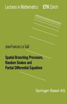 Spatial branching processes, random snakes, and partial differential equations
