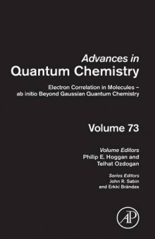 Electron correlation in molecules -- ab initio beyond Gaussian quantum chemistry