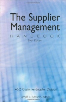 The supplier management handbook