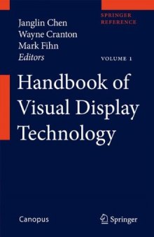 Handbook of Visual Display Technology