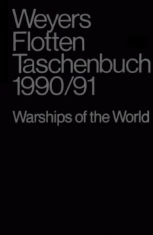 Weyers Flottentaschenbuch / Warships of the World:  60 Jahrgang 19901991