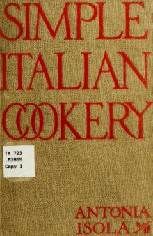 Simple Italian cookery