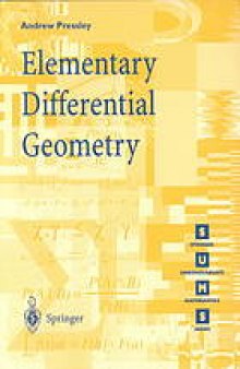 Elementary differential geometry