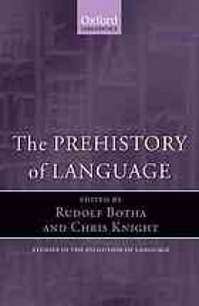 Prehistory of language