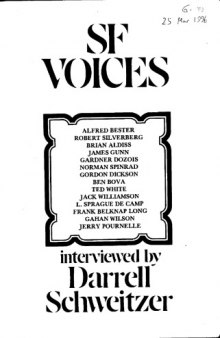 SF voices : Alfred Bester, Robert Silverberg, Brian Aldiss