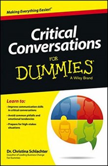 Critical conversations for dummies