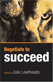 Negotiate to succeed