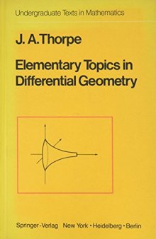 Elementary topics in differential geometry