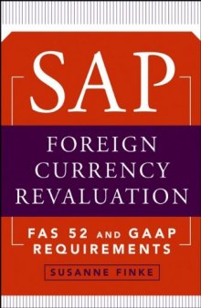 SAP foreign currency revaluation : FAS 52 and GAAP requirements