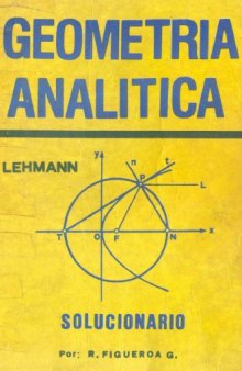 Solucionario Geometría Analítica de Charles H. Lehmann