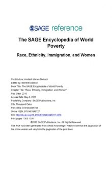 Race, Ethnicity, Immigration, and Women