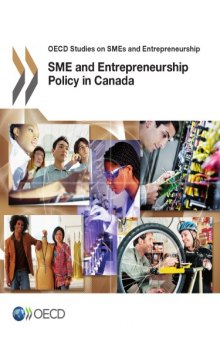 Sme and Entrepreneurship Policy in Canada.