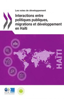 Interactions entre politiques publiques, migrations et développement en Haïti