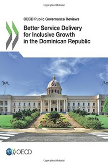 Better Service Delivery for Inclusive Growth in the Dominican Republic
