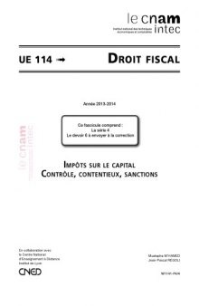 UE 114 Droit fiscal Série 4