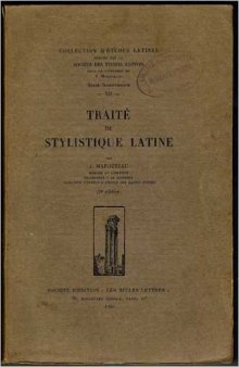 Traité de stylistique latine