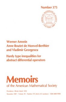 Hardy Type Inequalities for Abstract Differential Operators