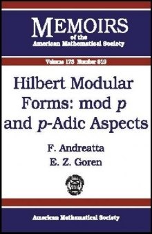 Hilbert Modular Forms: Mod P And P-adic Aspects