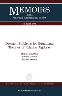 Decision Problems for Equational Theories of Relation Algebras