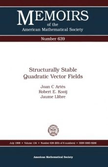 Structurally Stable Quadratic Vector Fields