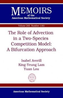 The Role of Advection in a Two-species Competition Model: A Bifurcation Approach