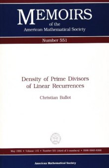 Density of Prime Divisors of Linear Recurrences