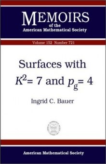 Surfaces With Kp2S=7 and Pg=4
