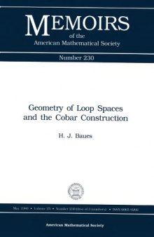 Geometry of Loop Spaces and the Cobar Construction