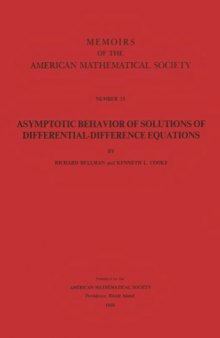 Asymptotic Behavior of Solutions of Differential Difference Equations