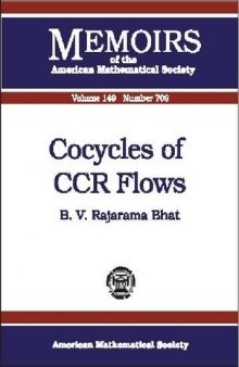 Cocycles of Ccr Flows