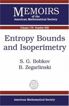 Entropy Bounds and Isoperimetry
