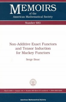 Non-Additive Exact Functors and Tensor Induction for Mackey Functors