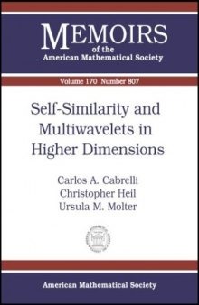 Self-similarity and Multiwavelets in Higher Dimensions