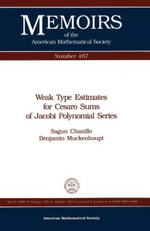Weak Type Estimates for Cesaro Sums of Jacobi Polynomial Series