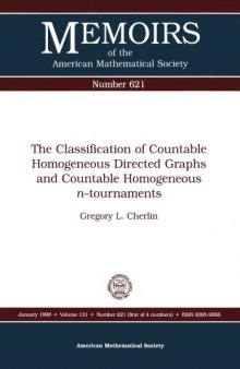 The Classification of Countable Homogeneous Directed Graphs and Countable Homogeneous N-Tournaments