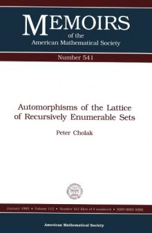 Automorphisms of the Lattice of Recursively Enumerable Sets