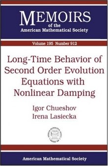 Long-time Behavior of Second Order Evolution Equations With Nonlinear Damping