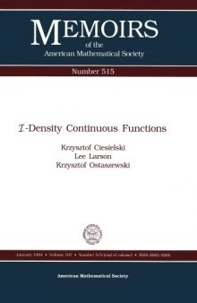 I-Density Continuous Functions
