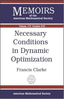 Necessary Conditions In Dynamic Optimization